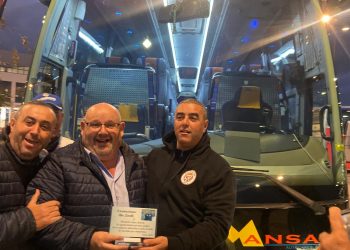 Hassan Larbi, el alma de los viajes de la afición de la AD Ceuta