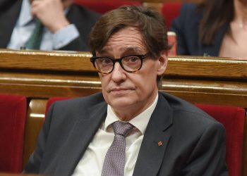 Salvador Illa reafirma la identidad catalana y denuncia la actuación de Israel en Palestina