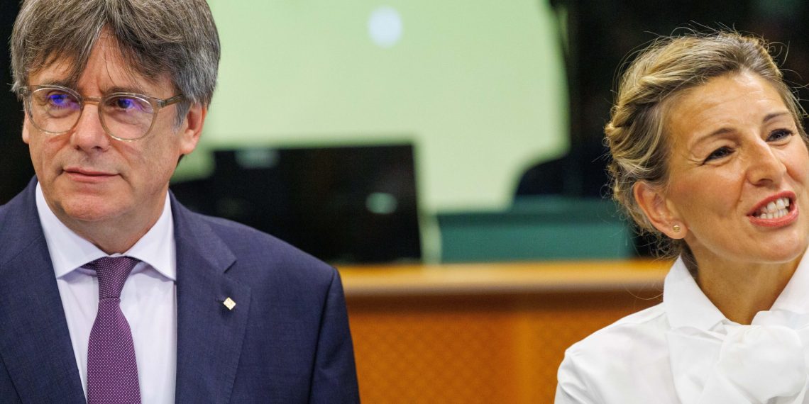 Díaz se enfrenta sola al veto de Junts y evita involucrar al PSOE en la reducción de jornada