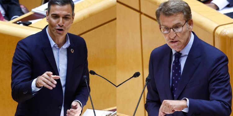 Feijóo acusa a Sánchez de incoherencia en su política exterior y le reprocha usar Gaza para “tapar sus vergüenzas”