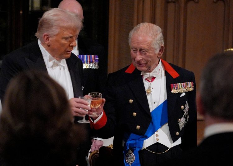 Gala en Windsor: Trump y Carlos III estrechan lazos entre política, realeza y poder empresarial