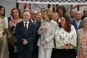 La Reina Sofía inaugura las nuevas instalaciones del Banco de Alimentos de Ceuta en una jornada histórica para la ciudad