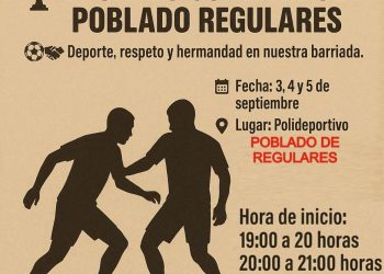El Poblado Regulares celebra el I Torneo de Convivencia con deporte, respeto y hermandad