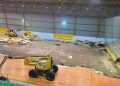 Comienzan las obras de remodelación en el pabellón La Libertad