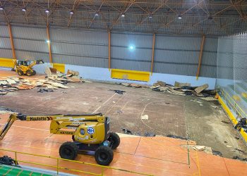 Comienzan las obras de remodelación en el pabellón La Libertad