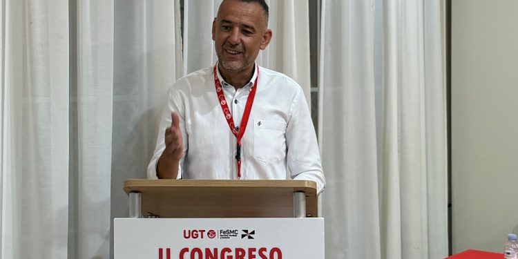 FeSMC-UGT Ceuta renueva su ejecutiva en el II Congreso Regional con Abselam Abdel-lah como nuevo secretario general