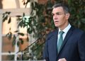 MADRID, 08/09/2025.- El presidente del Gobierno, Pedro Sánchez, durante su comparecencia este lunes en el Palacio de la Moncloa para anunciar una serie de medidas contra Israel ante el "genocidio" en Gaza. EFE/Moncloa/Borja Puig de la Bellacasa -SOLO USO EDITORIAL/SOLO DISPONIBLE PARA ILUSTRAR LA NOTICIA QUE ACOMPAÑA (CRÉDITO OBLIGATORIO)-