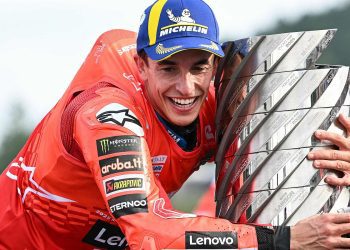 Marc Márquez reafirma su compromiso con Ducati: «Estoy feliz, no veo motivo para cambiar»