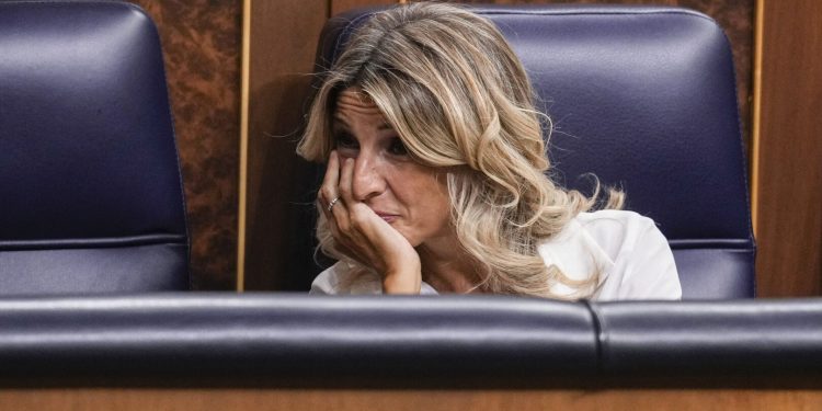 La derrota parlamentaria sobre la jornada laboral deja en entredicho el liderazgo de Yolanda Díaz