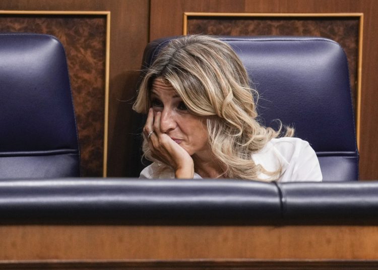 La derrota parlamentaria sobre la jornada laboral deja en entredicho el liderazgo de Yolanda Díaz