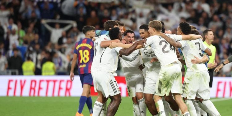 Real Madrid da un golpe de autoridad: 2-1 al Barcelona y brote de tensión en el Clásico