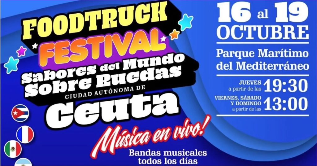 La previa del AD Ceuta se traslada este sábado al Parque Marítimo con el Foodtruck Festival La previa del AD Ceuta se traslada este sábado al Parque Marítimo con el Foodtruck Festival