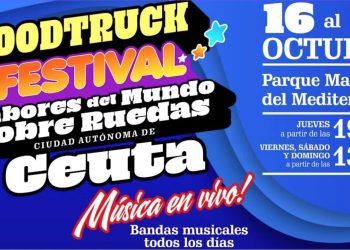 La previa del AD Ceuta se traslada este sábado al Parque Marítimo con el Foodtruck Festival
