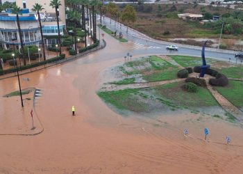 La tormenta Alice causa caos en la Comunidad Valenciana e Ibiza
