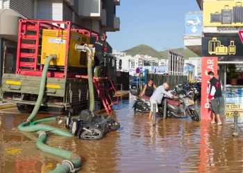 La DANA ‘Alice’ pone fin al “veranillo”: lluvias intensas y tormentas se extienden por España