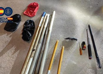 La Policía impide enfrentamiento violento entre ultras del Atlético y el Eintracht y detiene a dos personas