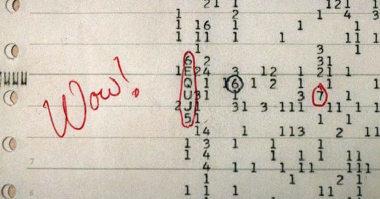 la señal WOW! y el cometa 3I/ATLAS