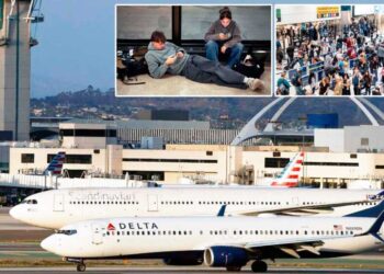 Cierre del Gobierno en EE.UU. provoca caos en los aeropuertos