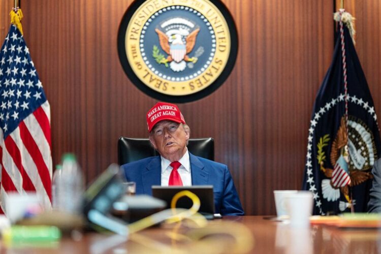 In a photo released by the White House via X, US President Donald Trump (R) and Vice President JD Vance (L) are seen in the Situation Room of the White House on June 21, 2025 in Washington, DC. Trump said June 21, 2025 the US military has carried out a "very successful attack" on three Iranian nuclear sites, including the underground uranium enrichment facility at Fordo. "We have completed our very successful attack on the three Nuclear sites in Iran, including Fordow, Natanz, and Esfahan," Trump said in a post on his Truth Social platform. (Photo by WHITE HOUSE / AFP) / RESTRICTED TO EDITORIAL USE - MANDATORY CREDIT "AFP PHOTO / WHITE HOUSE  " - NO MARKETING NO ADVERTISING CAMPAIGNS - DISTRIBUTED AS A SERVICE TO CLIENTS