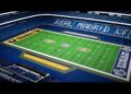 El Bernabéu se transforma para recibir el primer partido de la NFL en España