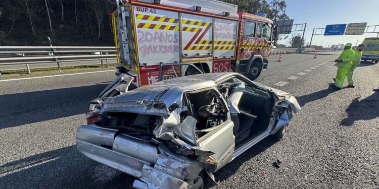 Una conductora ebria provoca un grave accidente con cinco heridos en la AP-7 de Mijas