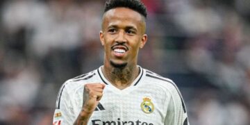 Militao, 15 días de baja por una lesión muscular en el aductor