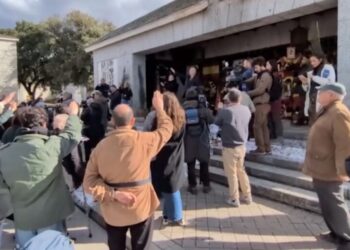 Poca afluencia y mucho simbolismo franquista en el 20N: “Ven a salvar a España otra vez”
