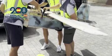 Desarticulada una red de narcotraficantes que utilizaba drones para introducir hachís en España desde Marruecos