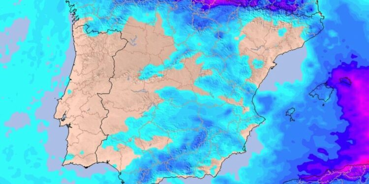 La AEMET avisa de lluvias persistentes y fuertes tras una breve tregua