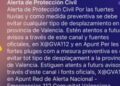 Retraso en el envío del mensaje de alerta por falta de consenso técnico