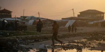 Crisis humanitaria en Gaza: lluvias y bombardeos complican la situación