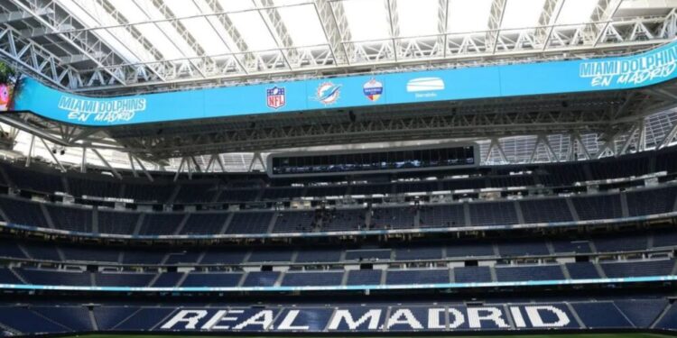 ¿A qué hora y dónde ver gratis en España el partido entre Miami Dolphins y Washington Commanders en el Estadio Santiago Bernabéu?