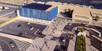 Perspectiva del arquitecto ceutí sobre la nueva estación marítima de la ciudad