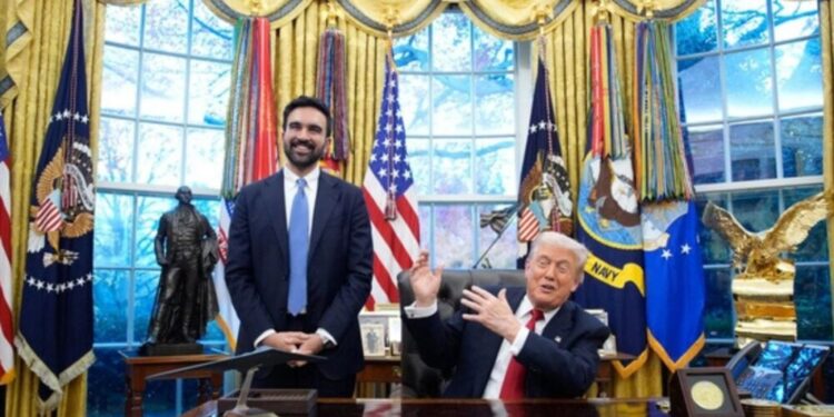 Cordialidad inesperada: Trump y Mamdani se reúnen en la Casa Blanca