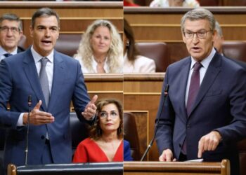 “Anotop… perdón”: el momento ‘tierra, trágame’ de Feijóo al fallar una broma a Sánchez en plena sesión de control