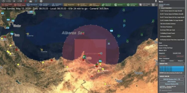 Marruecos ‘declara’ la guerra a España en un juego de estrategia militar: simulación de un conflicto en 2029