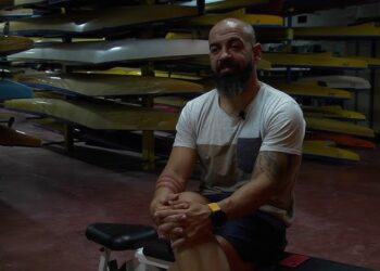 Alberto Cabrera destaca el crecimiento del piragüismo en Ceuta y su futuro prometedor