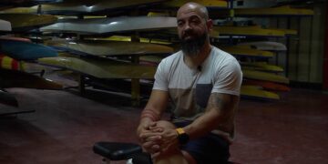 Alberto Cabrera destaca el crecimiento del piragüismo en Ceuta y su futuro prometedor