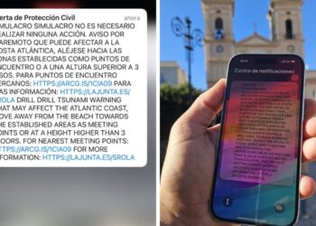Cádiz prueba su sistema de alerta ante tsunami en el mayor simulacro de España