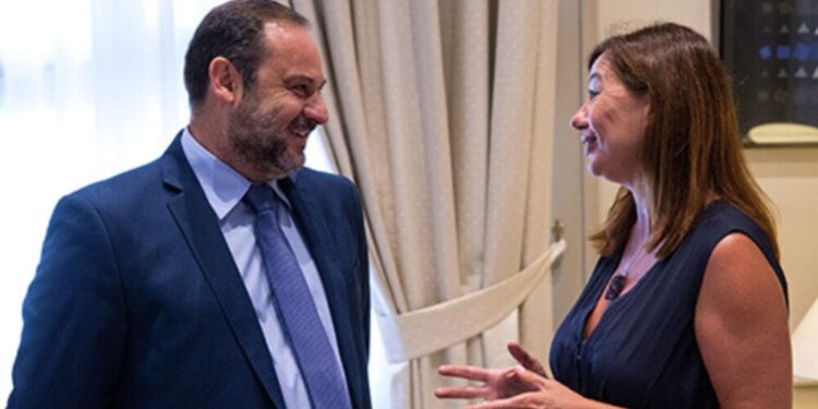 El último acto de Ábalos en Baleares: una reunión secreta con Armengol y Koldo García que permanece sin detalles