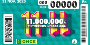 Sorteo 11 del 11 de la ONCE: premios, horario y cómo participar