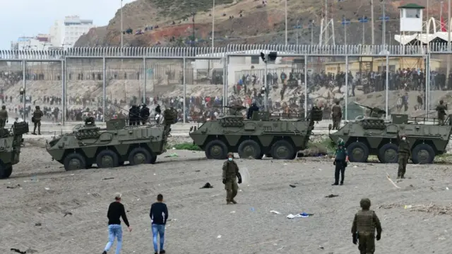 Marruecos afronta una llegada migratoria récord a través de su frontera oriental en 2025