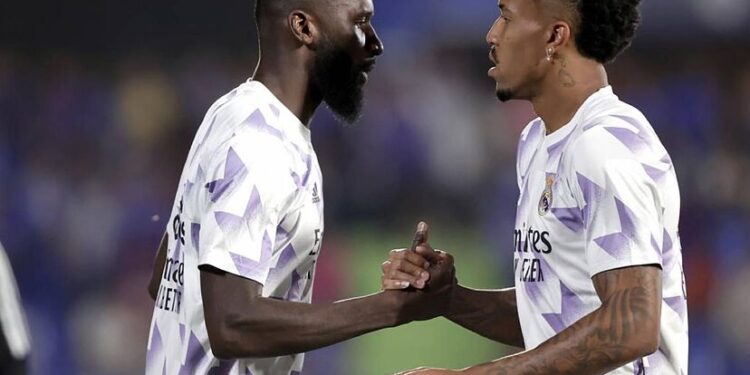 Rüdiger y Militao se adueñan de la zaga blanca