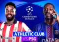 Athletic – PSG: horario y dónde ver hoy en TV el duelo de la Champions League