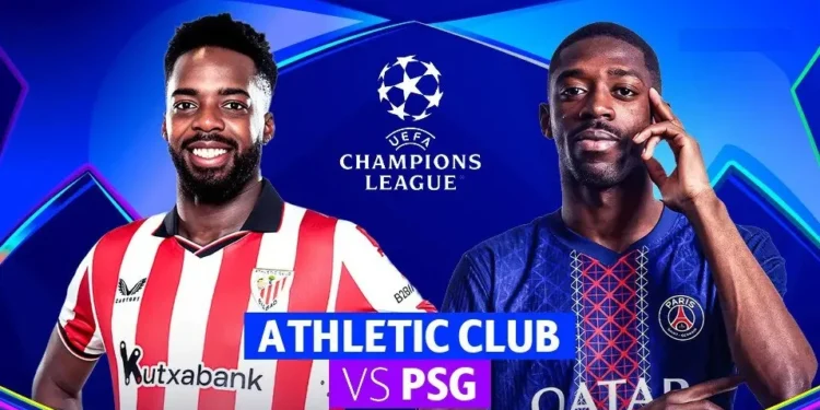 Athletic – PSG: horario y dónde ver hoy en TV el duelo de la Champions League