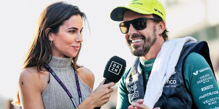Fernando Alonso y Melissa Jiménez esperan su primer hijo en común para marzo