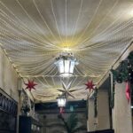 La calle Camoens de Ceuta brilla esta Navidad gracias a la iniciativa de 100 Montaditos y Granier
