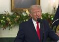 Trump critica la inmigración en su discurso navideño, ignora Venezuela