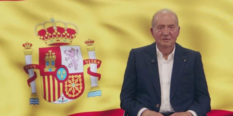 Juan Carlos I graba un vídeo alabando la Transición y pidiendo apoyo para el rey Felipe VI