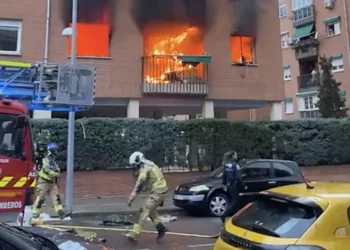 Explosión de gas provoca incendio en Toledo y deja ocho heridos hospitalizados